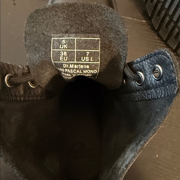 Dr. Martens Black Ankle Boots - Picture 4 of 4